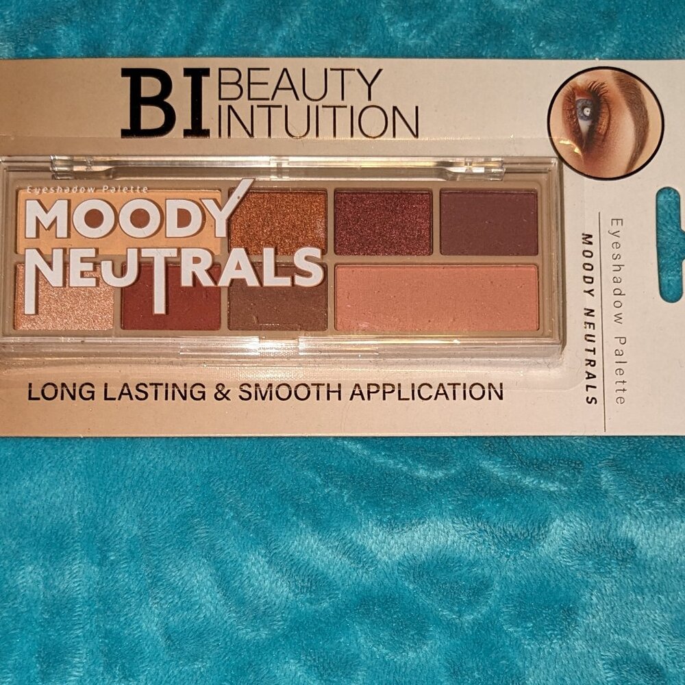 BI Beauty Intuition Moody Neutrals eyeshadow palette NWT